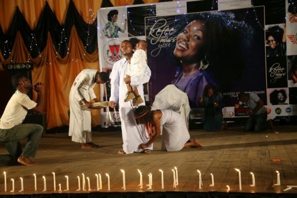 Colleagues & Fans Hold Candlelight Night For Kefee In Benin (Photos) 