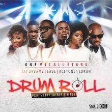 #NEW SONG# One Mic All Stars ft. Jitey & 2Face - Drum Roll (Prod. by Password)